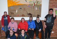 Artists celebrate sunrise