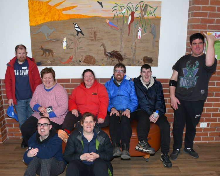 Artists celebrate sunrise
