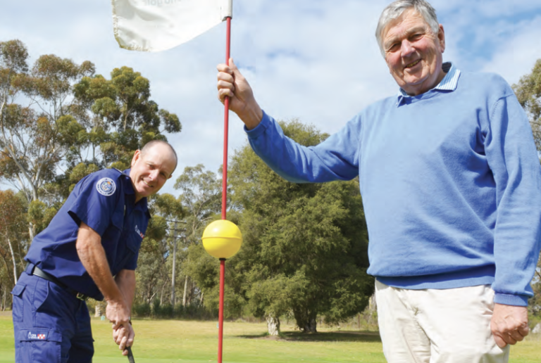 Castlemaine golfers say thanks