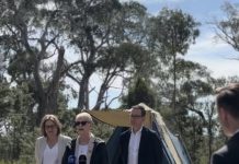 Premier stops over to make free camping announcement