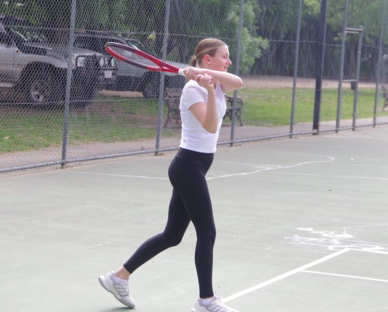 Fine weather for tennis