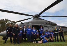 Air Wing makes a stopover