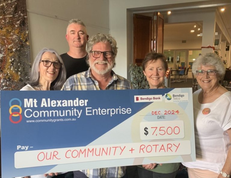 Christmas comes early for Rotary
