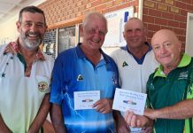 Men’s Fours contested at Harcourt