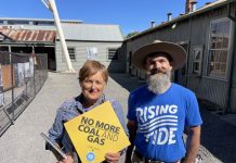 Climate activists question Deputy PM