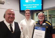 Rotary celebrates apprentices and trainees