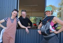 Winters Flat welcomes voters Winters Flat welcomes voters to the Care Crows Cafe.