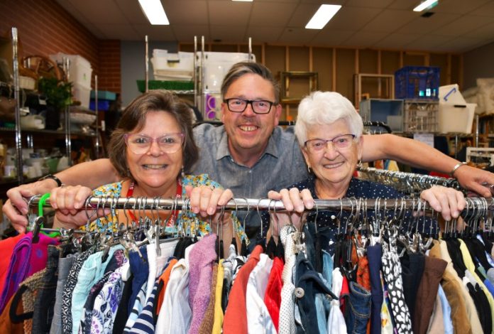 cSolsticeOp170625 Peter Bottomley and the volunteers at MAAW Op Shop will welcoming shoppers this Friday evening June 20.