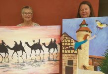 Local artists showcase new works