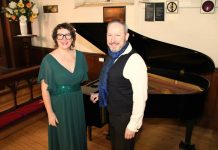 An afternoon of transcendent beauty Soprano - Catherine Koerner and Baritone - Bruce Raggatt. Photo: Jade Jungwirth.