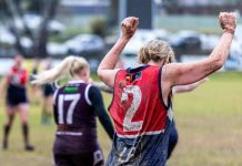 Falcons use mud and pride to fly into finals The Falcons put in a determined effort to fly into this weekend's final for the first time. Photo: @stevewphotos