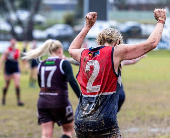 The Falcons put in a determined effort to fly into this weekend's final for the first time. Photo: @stevewphotos