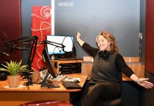 Burst water main wreaks havoc MainFM station manager Steph Riddel.