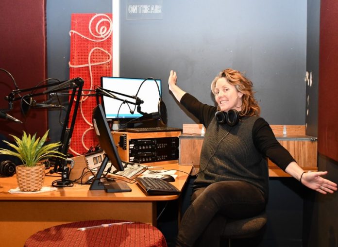 MainFM station manager Steph Riddel.