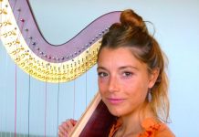 The harpist of the trio, Katia Mestrovic, is also a talented composer and the concert features her piece Entwine-Unravel-Renew.