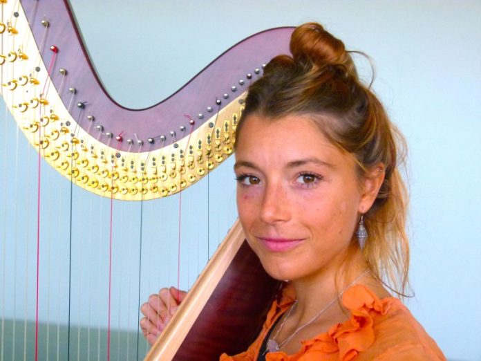 The harpist of the trio, Katia Mestrovic, is also a talented composer and the concert features her piece Entwine-Unravel-Renew.