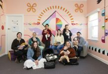 Mural brightens maternal health centre