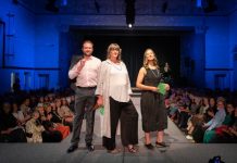 Move over Met – Maine Gala a smashing success! The inaugural spring fashion show was an incredible night of fun and fashion featuring local models and clothing designs from five local fashion houses. Photo: Diana Domonkos.