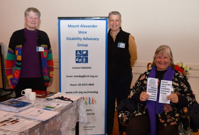 Members of the Mount Alexander Shire Disability Action Group.