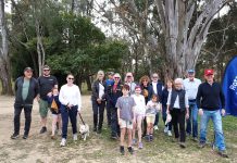Castlemaine Rotarians walk for polio Castlemaine Rotarians and friends recently launched Walk for Polio month with a bush ramble in the Walmer forest followed by morning tea at Robert and Fay Cordy’s home.