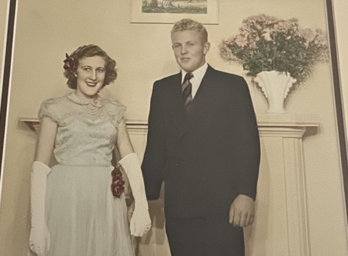 20-year-old Bill and Vi.