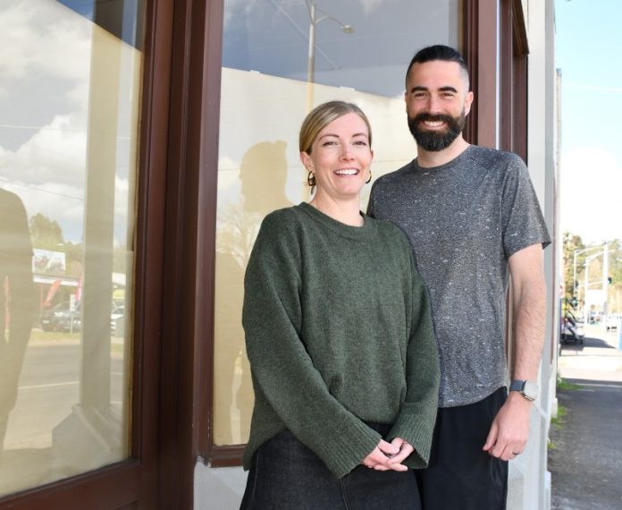 Zoë and Tom Manderson have purchased the old Graffiti Publication building on Forest Street to turn one half into an office space for hire and the other half into a sauna and bathhouse.