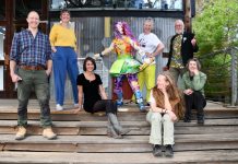 Following the white rabbit: Lot19 Spring Sculpture Prize opens tomorrow! Local sponsors and judges with Lot19 Spring Sculpture Prize organisers.