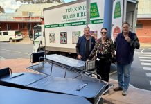 Four surplus patient trolleys from Dhelkaya Health have been donated to Rotary’s Donations In Kind (DIK) Warehouse in Footscray.