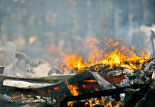 Fire destroys house at Campbells Creek