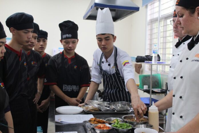 Participants at the KOTO training centre.