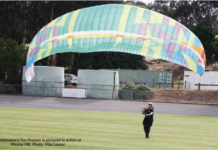 Getting ready to take flight