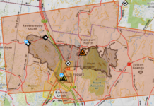 Harcourt fire not expected to expand far beyond current footprint tonight