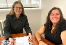 Agreement supports First Nations communities Mount Alexander Shire Council Director Healthy Communities, Lisa Knight, and Nalderun CEO Kathryn Coff.