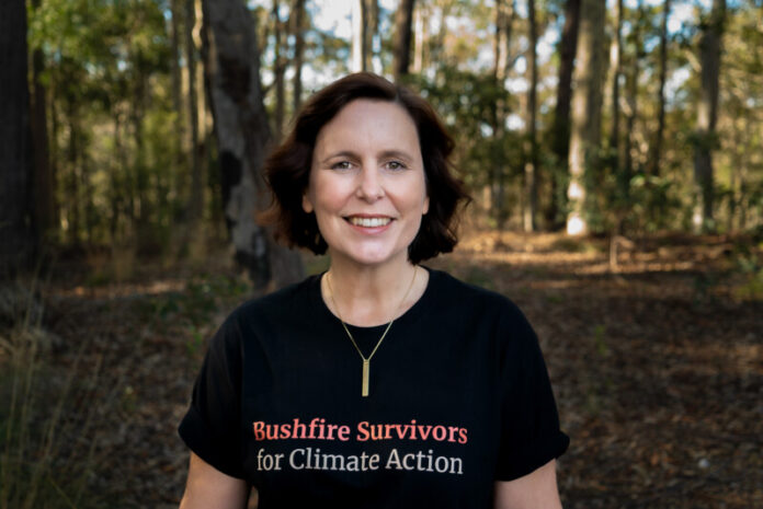 Bushfire Survivors for Climate Change Serena Joyner from the Blue Mountains will visit Castlemaine next week.