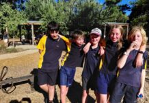 Year 7s from Castlemaine Secondary College participated in a welcome BBQ at the Botanical Gardens.