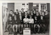 Castlemaine Tech Students gather The event showcased a huge amount of memorabilia including this terrific picture of Form 2D taken in 1968.