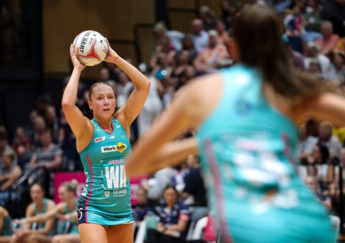 Bendigo Bound 20/3/2025Vixens v WBOP MagicPhoto: Grant Treeby/NV The 2025 Bound 4 Bendigo clash drew a massive crowd to Red Energy Arena.