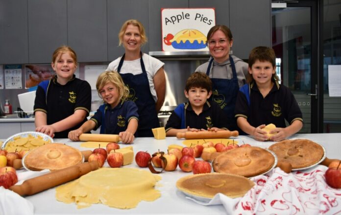 Pictured: Billie, Christine, Jude, Ollie, Charlie and Katie. Photo: Jade Jungwirth