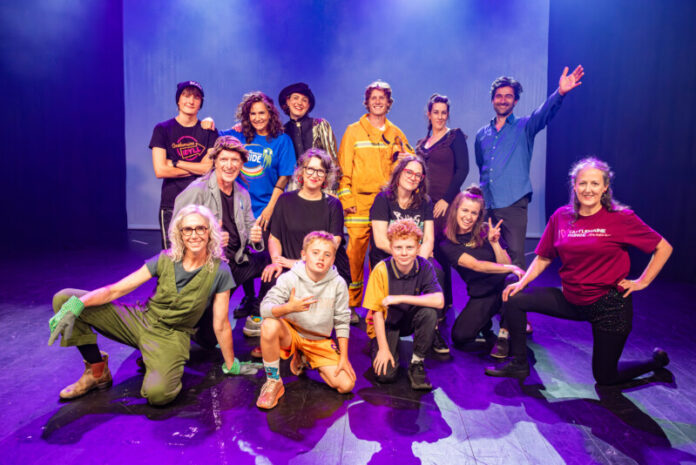 The cast of Castlemaine The Musical - an all original, all singing, all dancing musical about the town we all love. Photo: Leonie Van Eyk.
