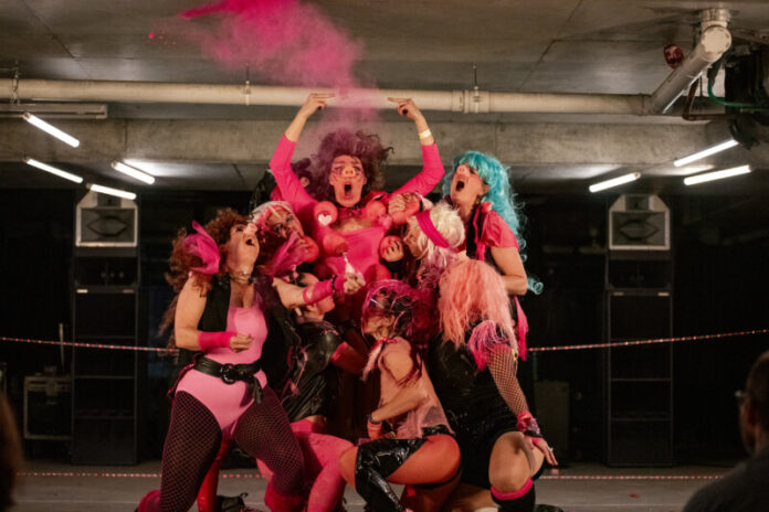 chotmoves270326-2 Hot Moves No Pressure dancers ignite the stage at the After Dark / Underground opening night event. Photo: Diana Domonkos.