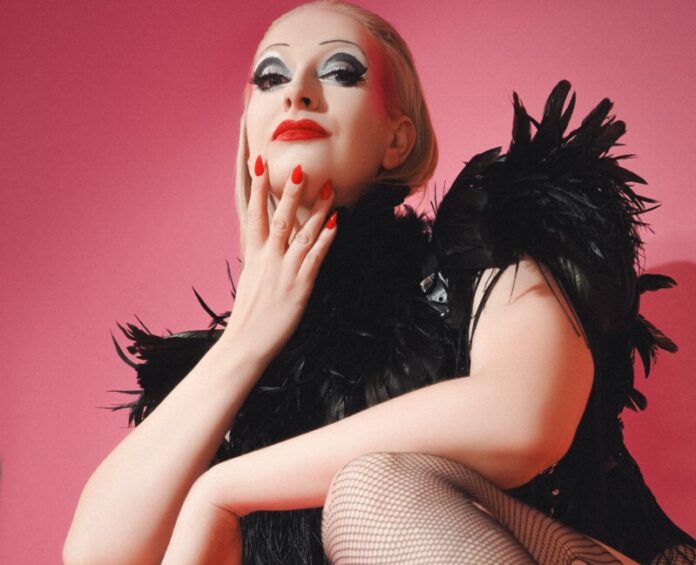 Castlemaine's undisputed Weimar kabarett punk provocateur Bernie Dieter is once again set to take over North Melbourne’s historic Meat Market with an encore season of her award winning show 'Club Kabarett'. Photo: Veronika Vee Marx.