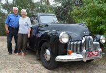 Castlemaine Historic Vehicle Club celebrates 50 years Longtime Castlemaine Historic Vehicle Club members Keith and Joy White are looking forward to the 50th anniversary celebraions and are pictured with their beloved 1953 FX Holden. Photo: Lisa Dennis.