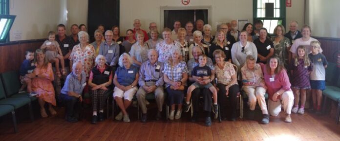 The Ellery Family enjoyed their family reunion celebration at the Chewton Senior Citizens Centre on March 21. Photo: Max Lesser.