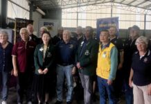 Community groups critical to recovery Lions Club members from multiple districts convene at Castlemaine Distribution Centre for a major donation