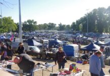 The Camp Reserve will once again be a sea of stalls this Sunday.