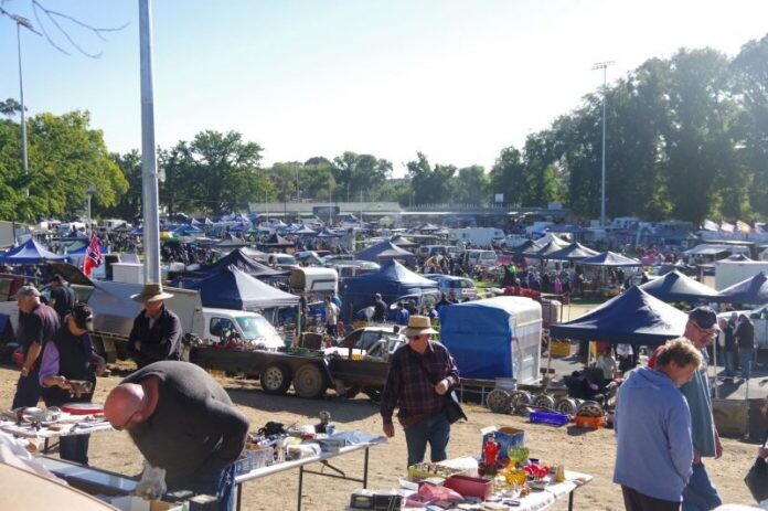 The Camp Reserve will once again be a sea of stalls this Sunday.