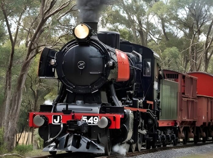 Full steam ahead! VGR's mighty J549 steam engine returned to the rails on March 20.
