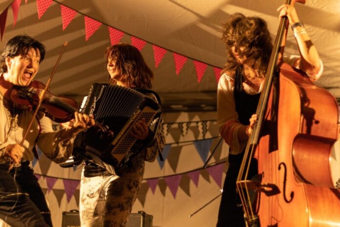 cVardos240326 The Vardos Trio will perform during the Hungarian Folk Festival at Buda. Photo: Annie Brown