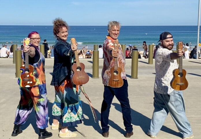 Ian Stenlake, Josephine Birch, Kristin Harris and Jamie Burgess will perform in Uked! which premieres in Sydney this June.