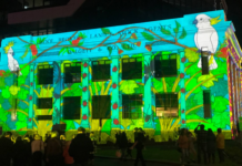 Local projection artist Jim Coad, highly regarded for his work with White Night Bendigo and Castlemaine Fringe, will light up the Hub from June 26-28.